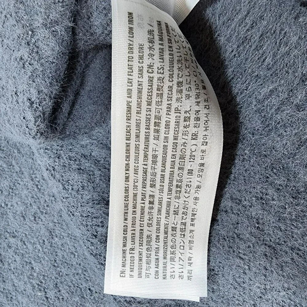 Abercrombie & Fitch Sweater Womens XL Shirt Blue Longsleeve Soft AF Collection - Picture 12 of 12